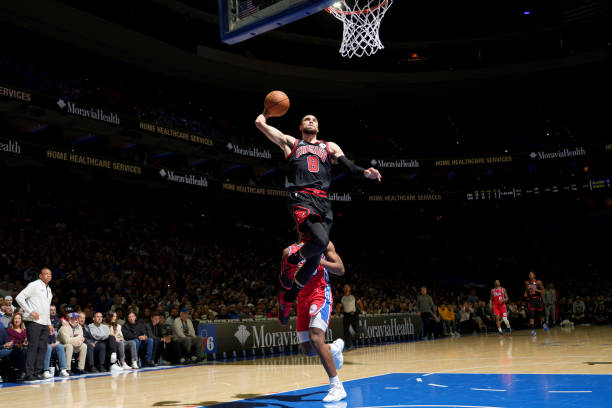 Zach Lavine drops 41 points, with 11 threes in Bulls win over 76ers&nbsp;126-112